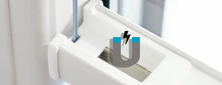 Magnetische Verrastung oben 