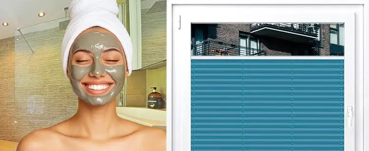 Faltstore Badezimmer Faltstore lila für Fenster im Badezimmer