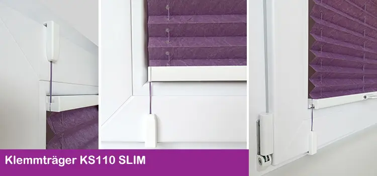 Plisseemontage Fensterflügel bohrlos 