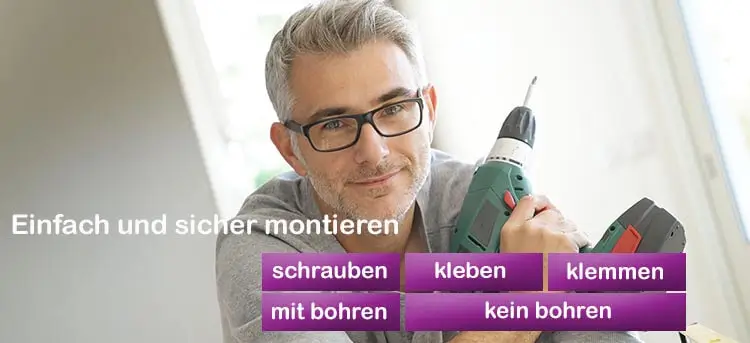 Plissee Montage Anleitungen