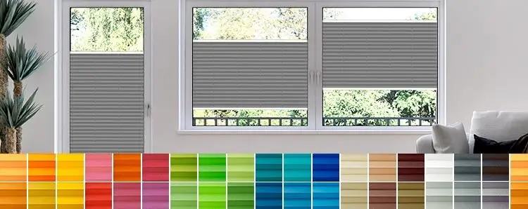 Plissee Wohnideen in aktuellen Farben