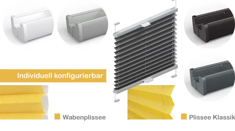 Plisseerollos für die Küche 