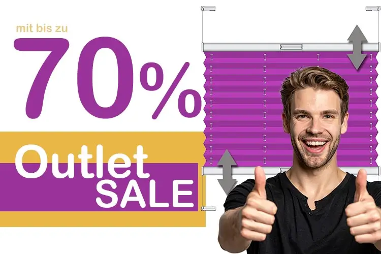 Plissee Outlet Rabatt