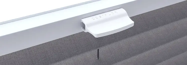 Plissee Faltrollo grau