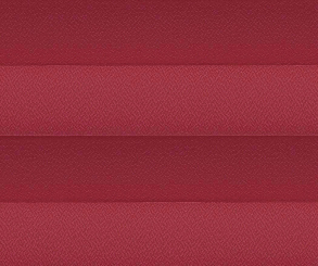 Plissee Serina rot lichtdurchlässig/blickdicht, Sichtschutz Kreppstruktur PG0/0 Basics Top günstig