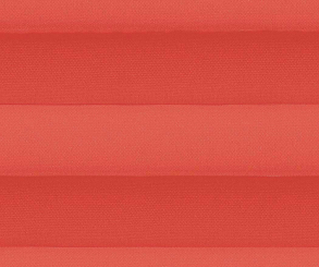 Plissee Alena rot blickdicht/Sichtschutz/Sonnenschutz Satinstruktur PG0