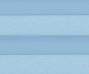 Plissee Loretta blau, lichtdurchlässig, blickdicht, Sonnen-/Sichtschutz, PG1