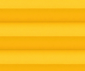 Plissee Isabella gelb Verdunkelung zum Sparpreis Rückseite weiß Kreppstruktur PG2