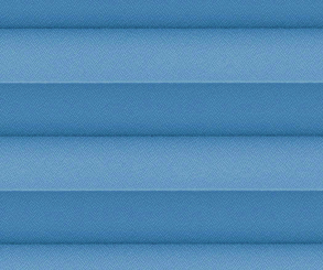 Plissee Isabella blau Verdunkelung zum Sparpreis Rückseite weiß Kreppstruktur PG2