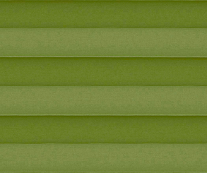 Plissee Donata grün Verdunkelung blickdicht/Sonnenschutz/Hitzeschutz Rückseite Perlmutt PG3