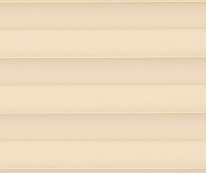 Plissee Donata sandbeige Verdunkelung blickdicht/Sonnenschutz/Hitzeschutz Rückseite Perlmutt PG3