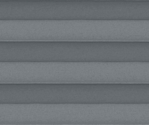 Plissee Donata schiefergrau, Verdunkelung blickdicht/Sonnenschutz/Hitzeschutz Rückseite Perlmutt PG3