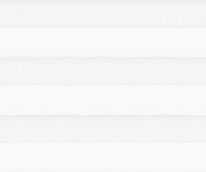 Plissee Donata weiß Verdunkelung blickdicht/Sonnenschutz/Hitzeschutz Rückseite Perlmutt PG3