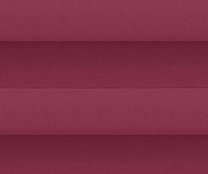 Plissee Loretta rot, lichtdurchlässig/blickdicht, Sichtschutz, Sonnenschutz, Satinlook, PG1