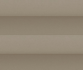 Plissee Loretta braun, lichtdurchlässig blickdicht Sichtschutz/Sonnenschutz, Satinlook, PG1
