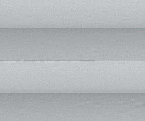 Plissee Loretta hell grau lichtdurchlässig blickdicht Sichtschutz/Sonnenschutz PG1