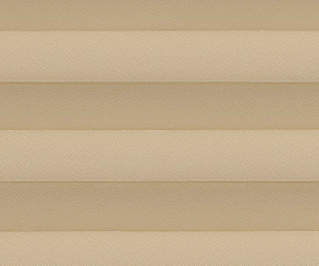 Plissee Alena hellbraun, lichtdurchlässig/blickdicht, Sichtschutz/Sonnenschutz, Kreppstruktur, PG0