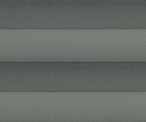 Plissee Loretta schiefergrau lichtdurchlässig blickdicht/Sichtschutz/Sonnenschutz Kreppstruktur PG1