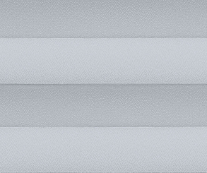 Plissee Loretta silber grau, lichtdurchlässig/blickdicht, Sichtschutz, Sonnenschutz, Kreppstruktur, PG1