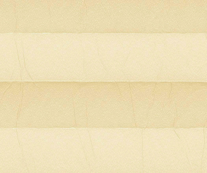 Plissee Loretta sandgelb, lichtdurchlässig/blickdicht, Sichtschutz, Sonnenschutz, Crush Optik, PG1