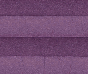 Plissee Loretta lila lichtdurchlässig blickdicht/Sicht-/Sonnenschutz Crush Optik PG1