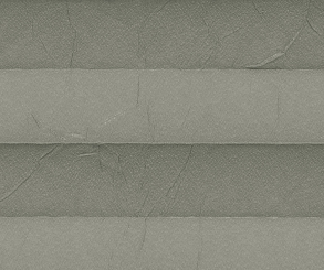 Plissee Loretta grau lichtdurchlässig blickdicht/Sicht-/Sonnenschutz Crush Optik PG1