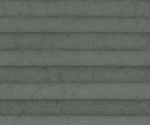 Plissee Isabella graphit lichtdurchlässig blickdicht/Sicht-/Sonnenschutz, Crush Optik, PG2