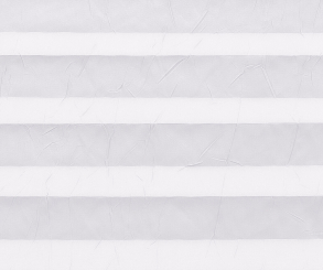 Plissee Loretta weiß, lichtdurchlässig blickdicht/Sicht-/Sonnenschutz, Crush Optik, PG1