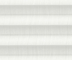 Plissee Isabella weiß, lichtdurchlässig blickdicht, Sichtschutz/Sonnenschutz, Muster Dekor, PG2