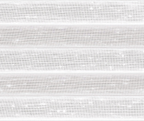 Plissee Loretta weiß transparente Dekoration Nöppchen Struktur PG1