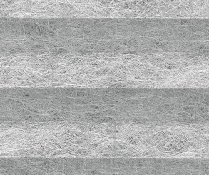 Plissee Donata silber transparent Alufaden Struktur PG3