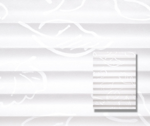 Plissee Donata-305513 blickdicht weiß