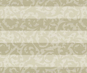 Plissee Donata sandbeige blickdicht/Sichtschutz/Dekoration Ornamentmuster PG3