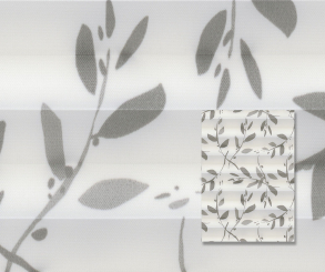 Loretta-310701 Plissee grau weiß online