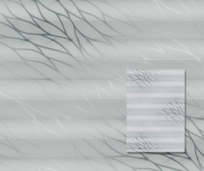 Donata-311033 Plissee blickdicht silber