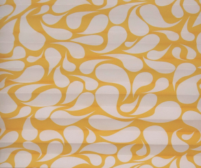 Dekor Plissee online nach Maß SALE% gelb, lichtdurchlässig/blickdicht, PGA0