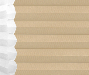 Wabenplissee Isabella rehbraun lichtdurchlässig/blickdicht Sicht-/Sonnenschutz isolierend PG2