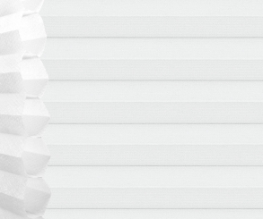 Wabenplissee Isabella weiß lichtdurchlässig/blickdicht Sicht-/Sonnenschutz isolierend PG2