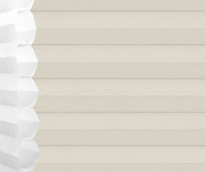 Wabenplissee Isabella hellbeige lichtdurchlässig/blickdicht Sicht-/Sonnenschutz isolierend PG2