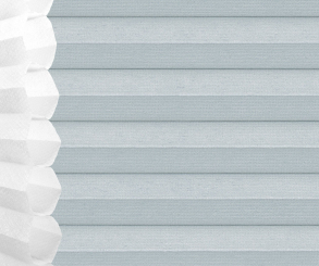 Wabenplissee Isabella licht grau lichtdurchlässig/blickdicht Sicht-/Sonnenschutz isolierend PG2