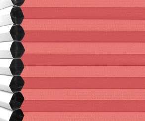 Wabenplissee Vanessa himbeer-rot Verdunkelung Wärme-/Hitzeschutz isolierend PG4