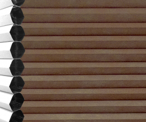 Wabenplissee Vanessa schoko Verdunkelung Wärme-/Hitzeschutz isolierend PG4