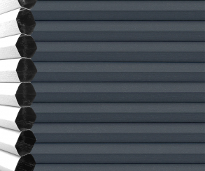 Wabenplissee Vanessa anthrazit Verdunkelung Wärme-/Hitzeschutz isolierend, PG4