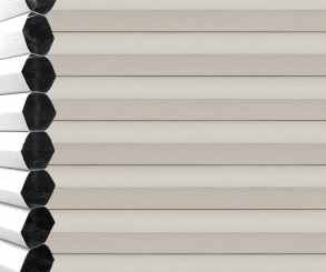 Wabenplissee Vanessa graubeige Verdunkelung, Wärme-/Hitzeschutz isolierend PG4