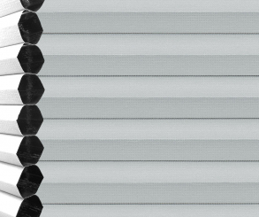 Wabenplissee Vanessa hellgrau Verdunkelung Wärme-/Hitzeschutz isolierend PG4