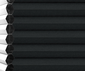 Wabenplissee Vanessa anthrazit-schwarz Verdunkelung Wärme-/Hitzeschutz isolierend, PG4