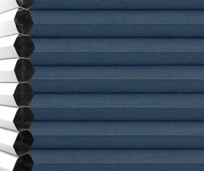 Wabenplissee Vanessa blau Verdunkelung Wärme-/Hitzeschutz isolierend PG4