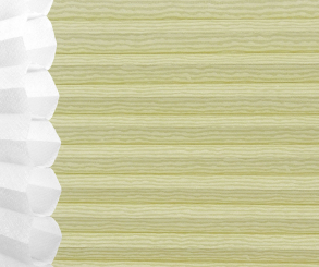 Wabenplissee Isabella grün lichtdurchlässig/blickdicht Sicht-/ Sonnenschutz isolierend PG2