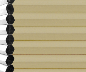 Wabenplissee Vanessa-802444 braun