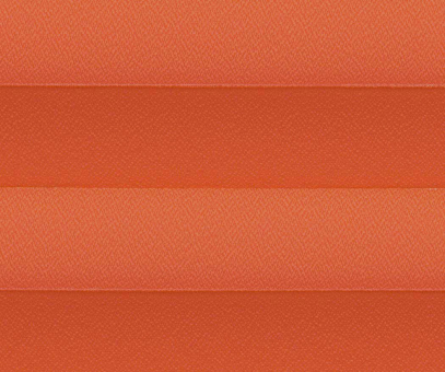 Plissee Serina orange lichtdurchlässig/blickdicht, Sichtschutz Kreppstruktur PG0/0 Basics Top günstig